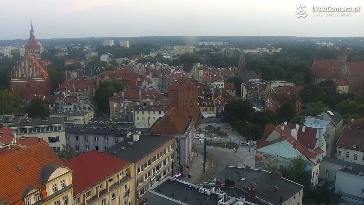 OLSZTYN - widok panoramiczny na miasto - 31 lipiec 2026, 20:32