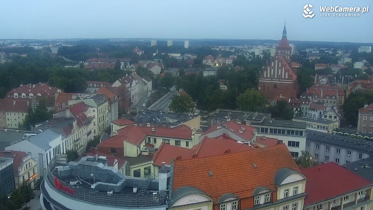 OLSZTYN - widok panoramiczny na miasto - 26 lipiec 2026, 20:44