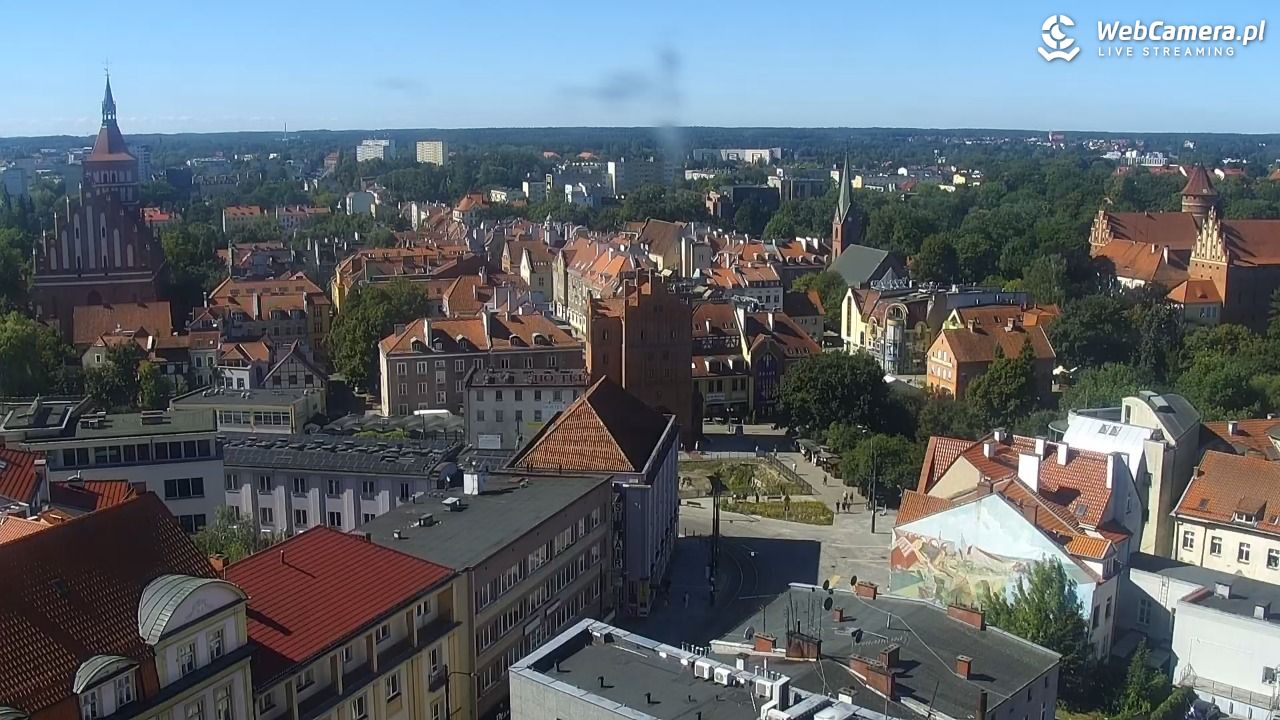 OLSZTYN - widok panoramiczny na miasto - 19 sierpień 2025, 10:34