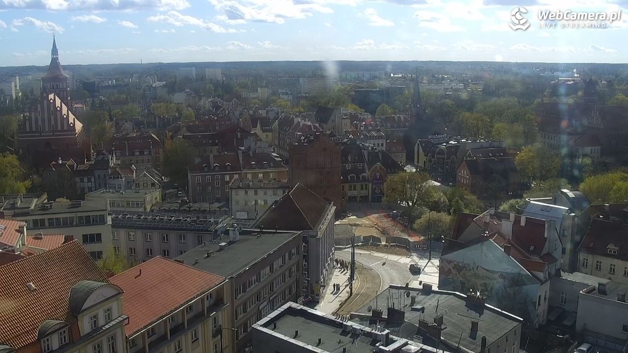 OLSZTYN - widok panoramiczny na miasto - 26 kwiecień 2026, 16:13