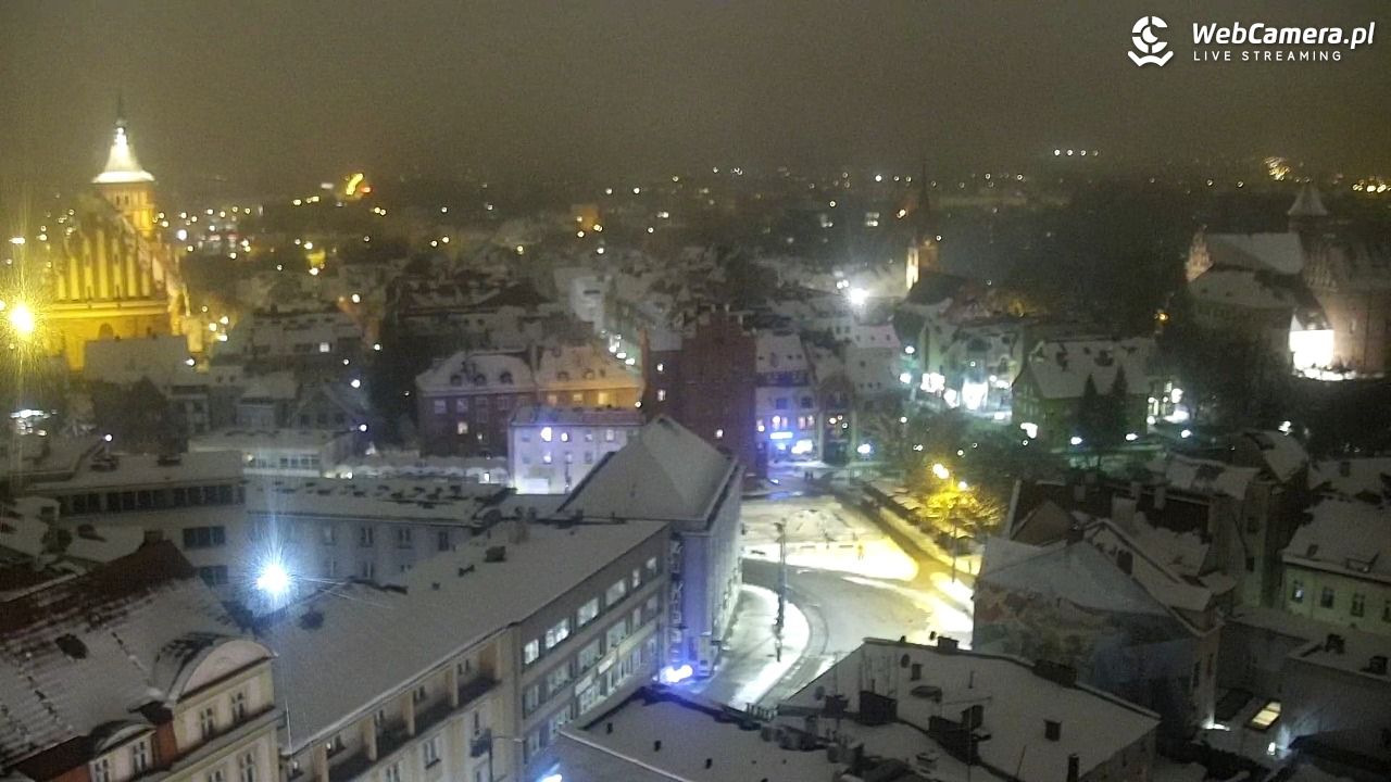 OLSZTYN - widok panoramiczny na miasto - 30 listopad 2025, 20:22