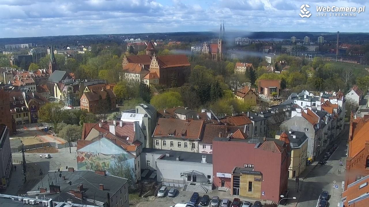 OLSZTYN - widok panoramiczny na miasto - 26 kwiecień 2026, 11:14