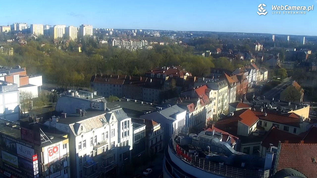 OLSZTYN - widok panoramiczny na miasto - 26 kwiecień 2026, 17:50