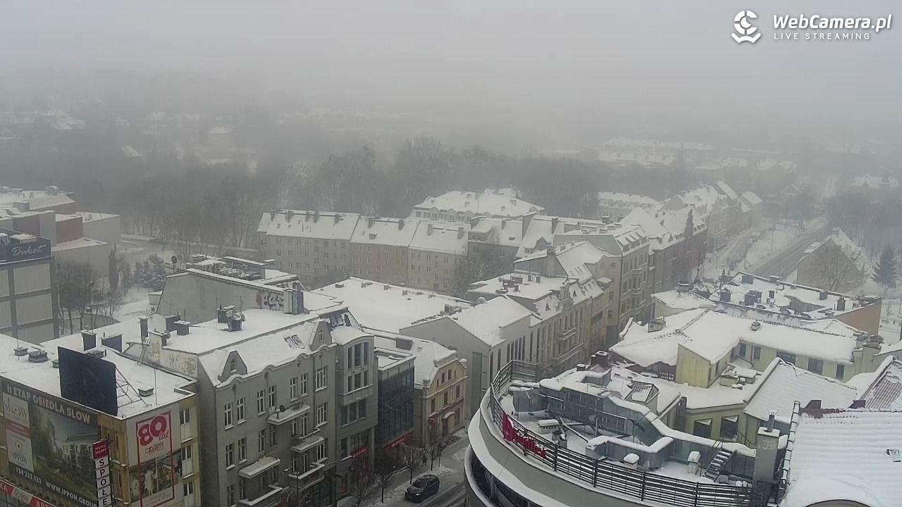 OLSZTYN - widok panoramiczny na miasto - 14 styczeń 2026, 13:10