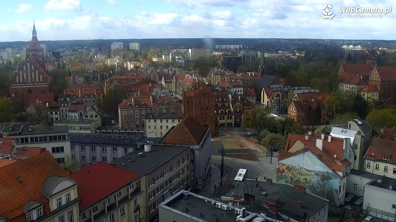 OLSZTYN - widok panoramiczny na miasto - 26 kwiecień 2026, 10:41