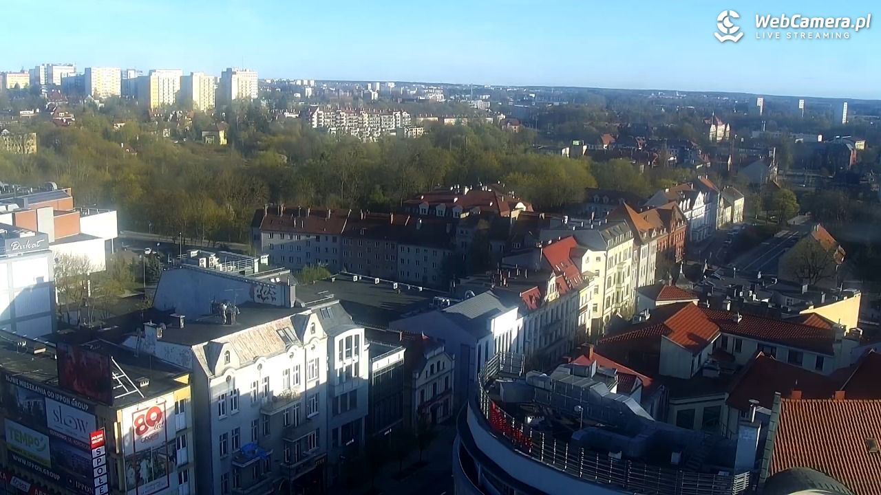 OLSZTYN - widok panoramiczny na miasto - 27 kwiecień 2026, 18:25