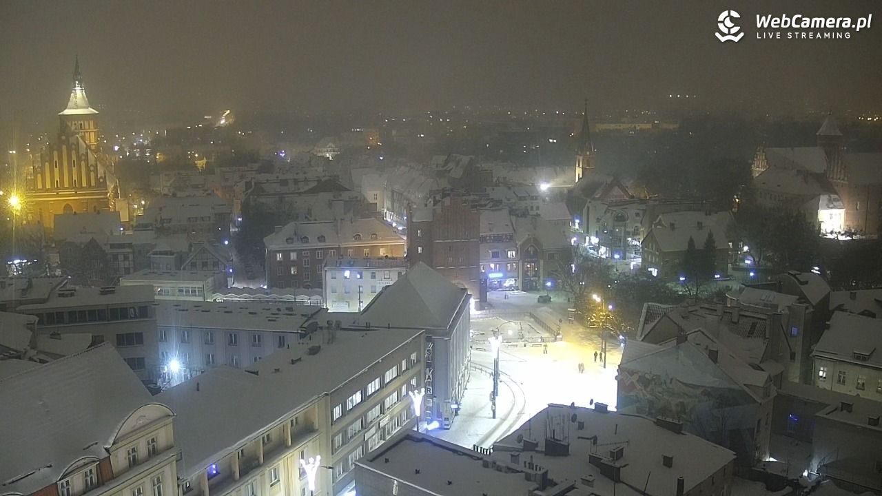 OLSZTYN - widok panoramiczny na miasto - 14 styczeń 2026, 19:14