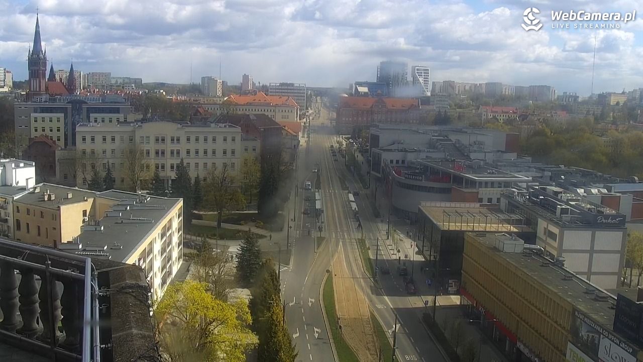 OLSZTYN - widok panoramiczny na miasto - 26 kwiecień 2026, 13:33
