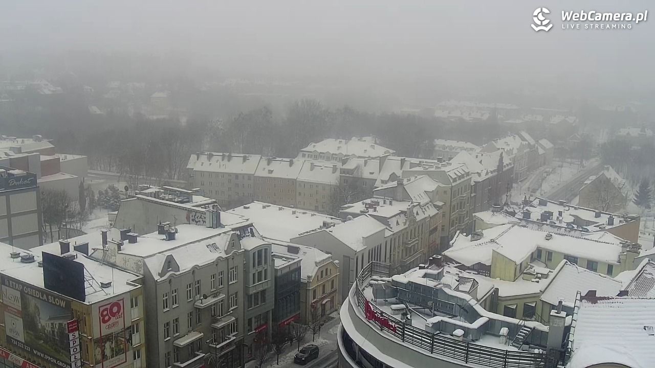 OLSZTYN - widok panoramiczny na miasto - 14 styczeń 2026, 13:10