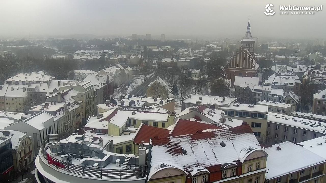 OLSZTYN - widok panoramiczny na miasto - 30 listopad 2025, 13:14