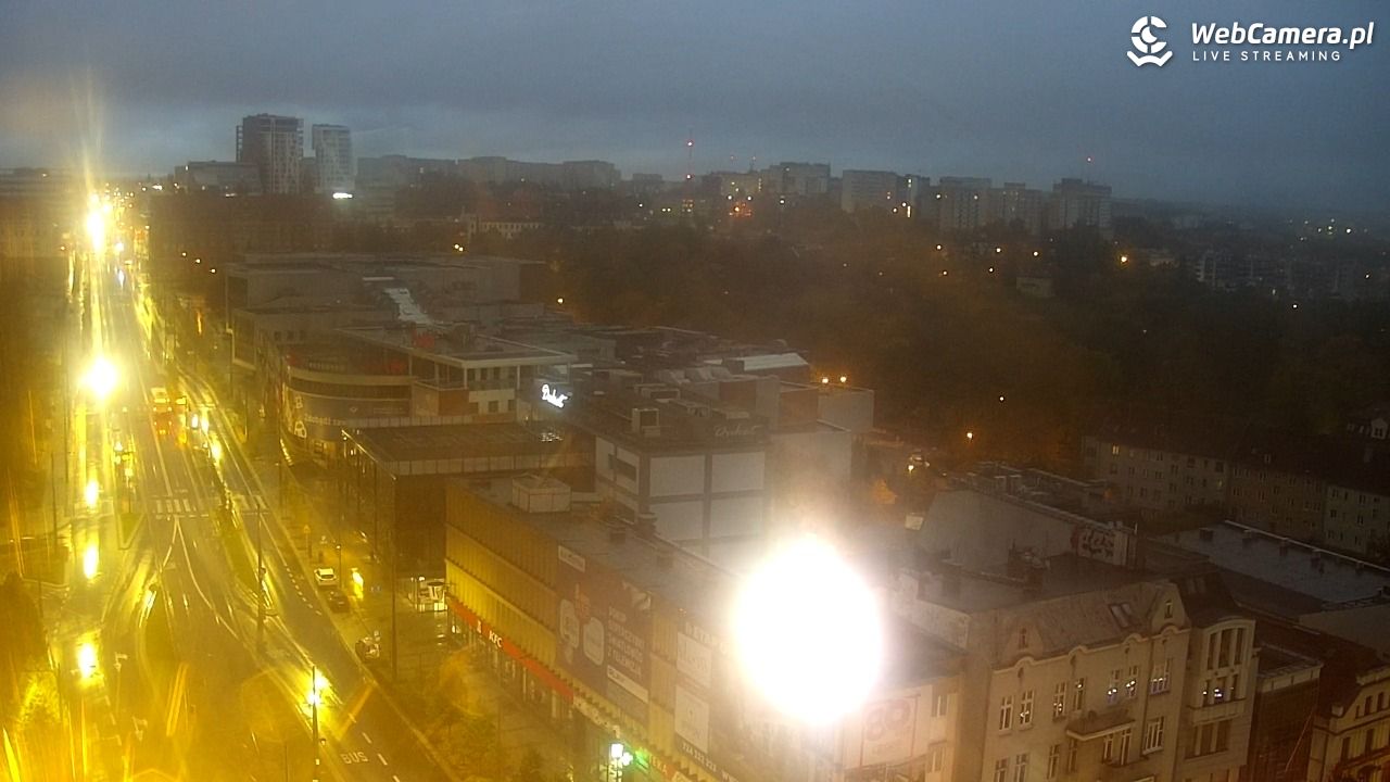 OLSZTYN - widok panoramiczny na miasto - 18 październik 2025, 06:55