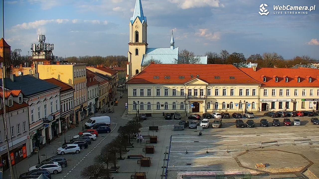 OŚWIĘCIM - widok na Rynek - 11 marzec 2026, 15:55
