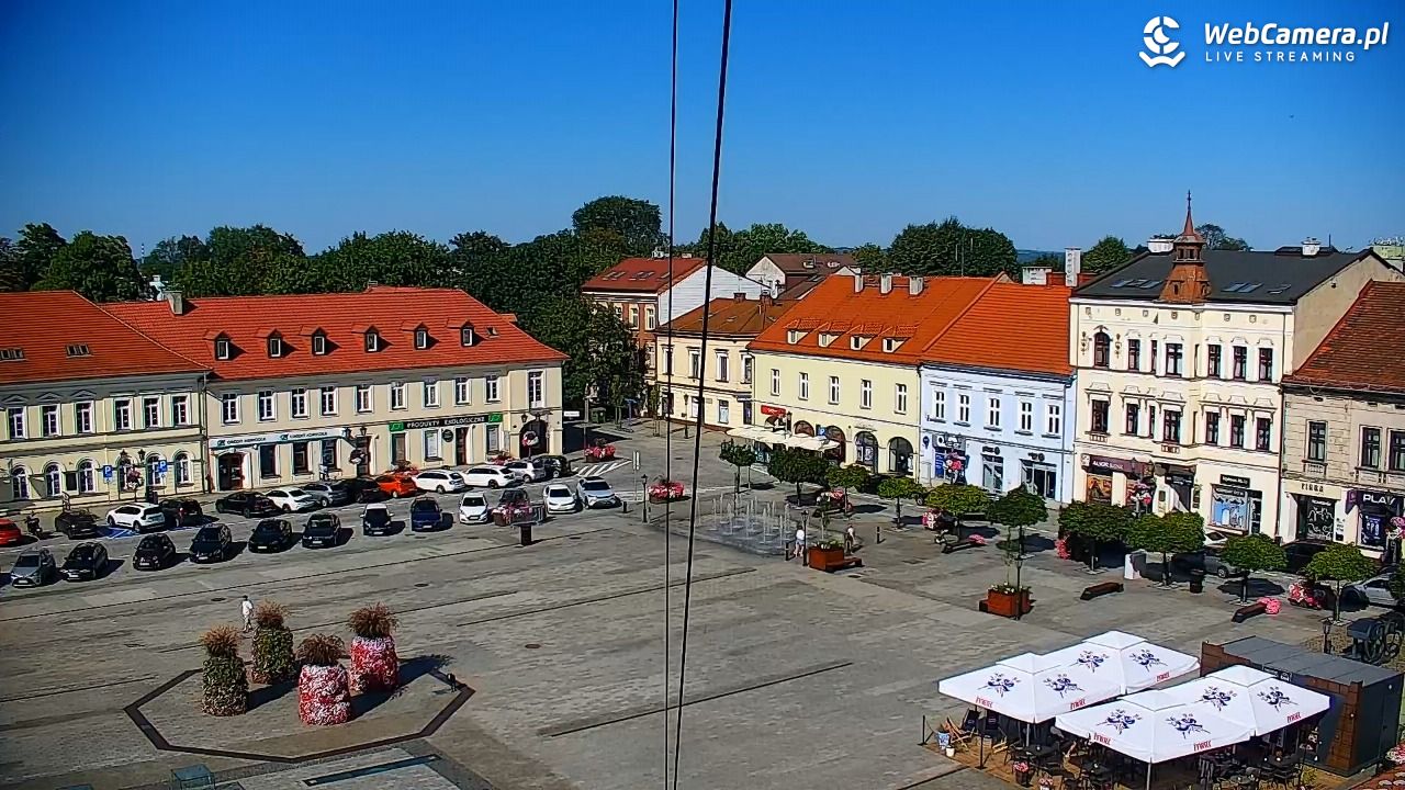 OŚWIĘCIM - widok na Rynek - 15 sierpień 2026, 16:05