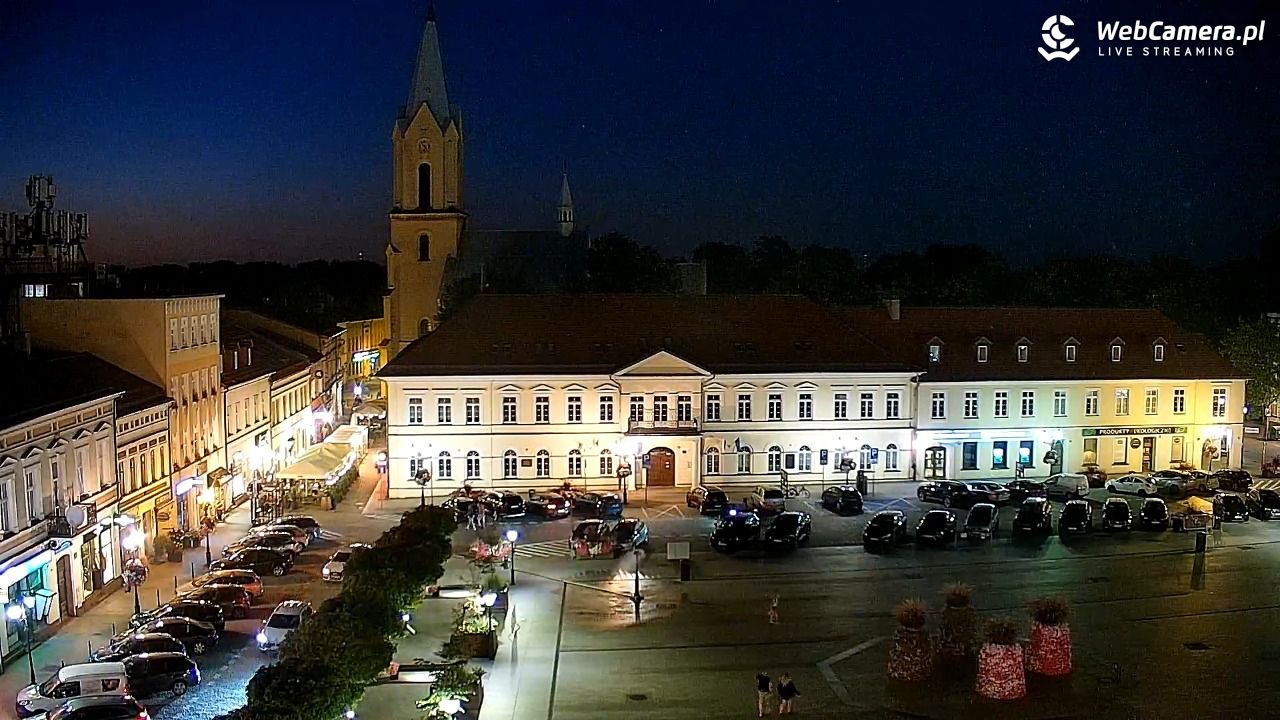 OŚWIĘCIM - widok na Rynek - 13 sierpień 2026, 21:11
