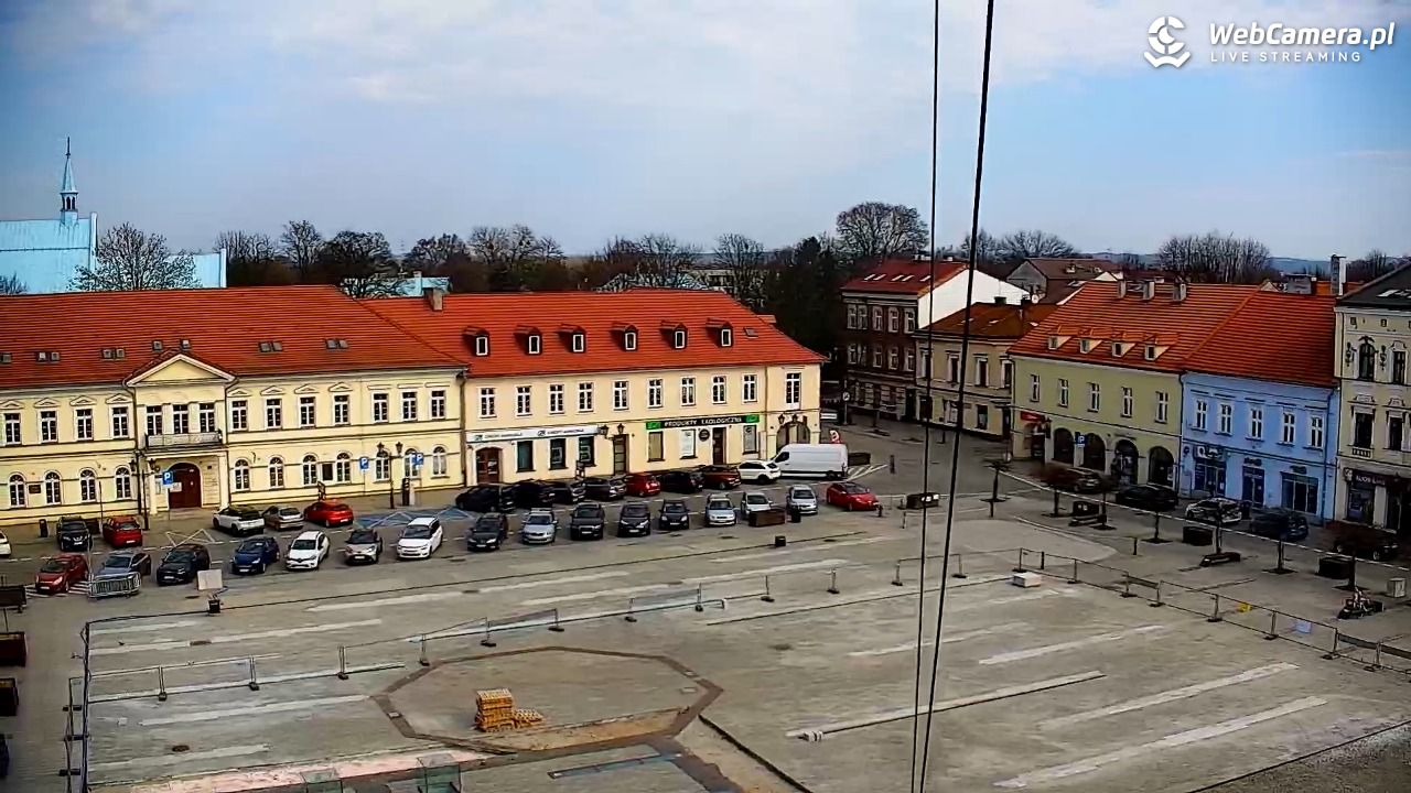 OŚWIĘCIM - widok na Rynek - 15 marzec 2026, 10:55