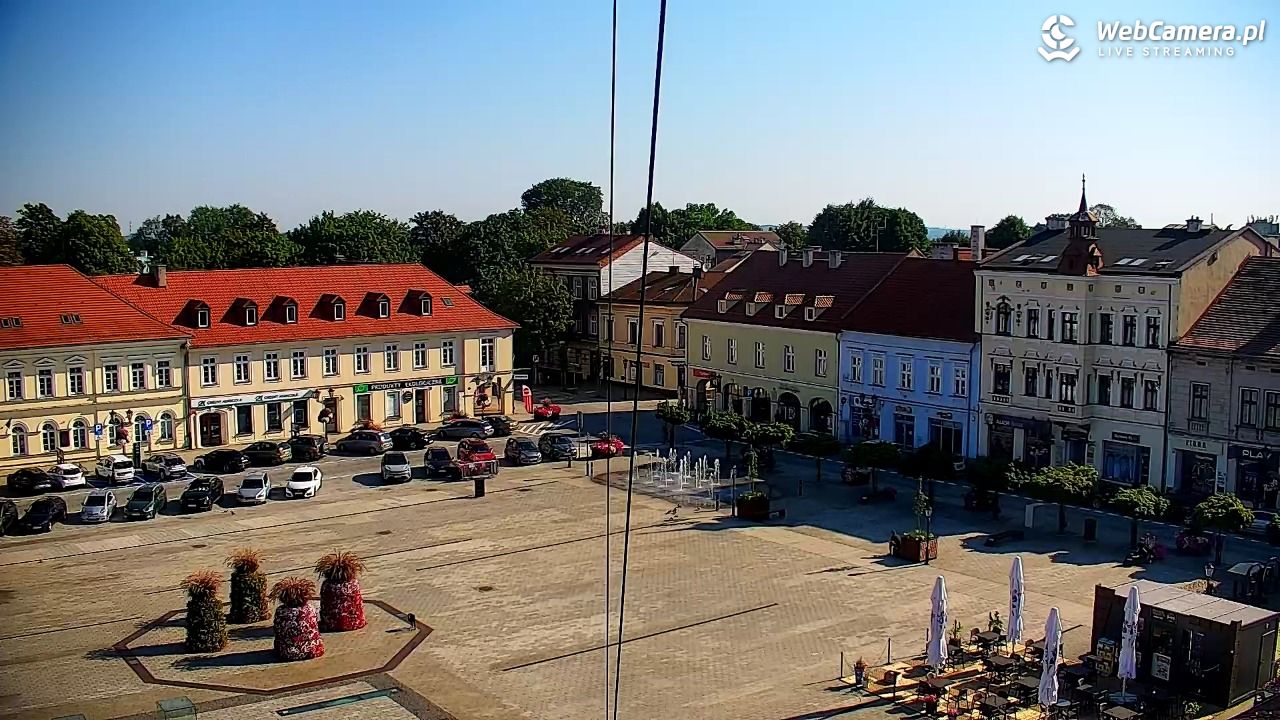 OŚWIĘCIM - widok na Rynek - 16 sierpień 2026, 09:13