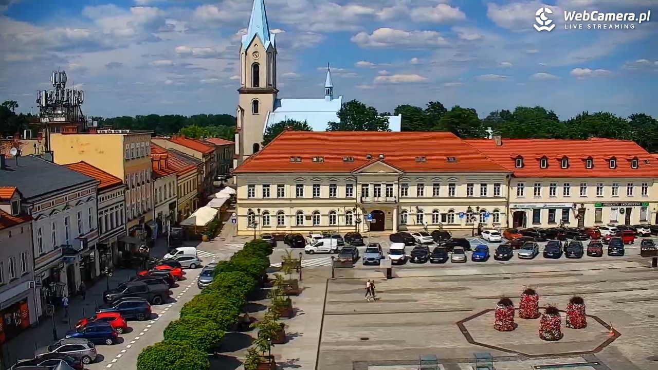 OŚWIĘCIM - widok na Rynek - 23 czerwiec 2026, 14:21