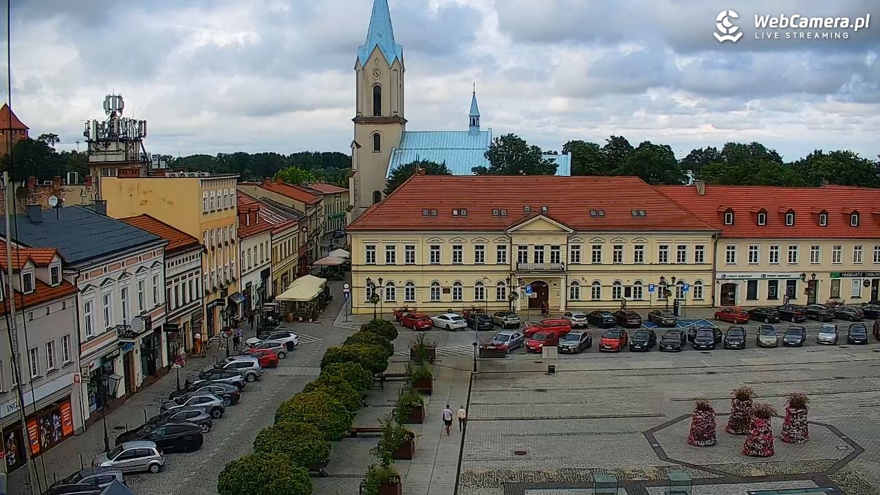 OŚWIĘCIM - widok na Rynek - 03 sierpień 2025, 15:02