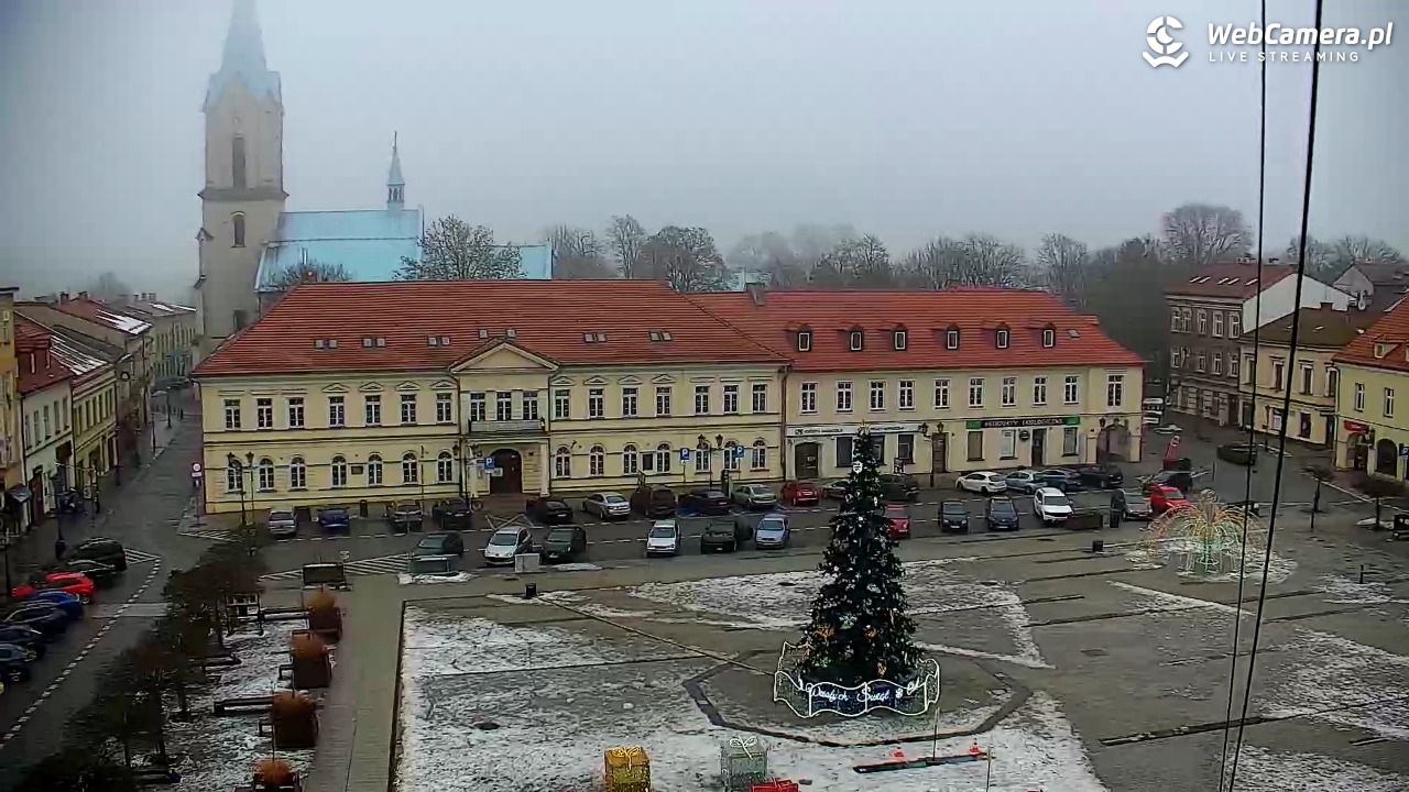OŚWIĘCIM - widok na Rynek - 25 styczeń 2026, 13:45