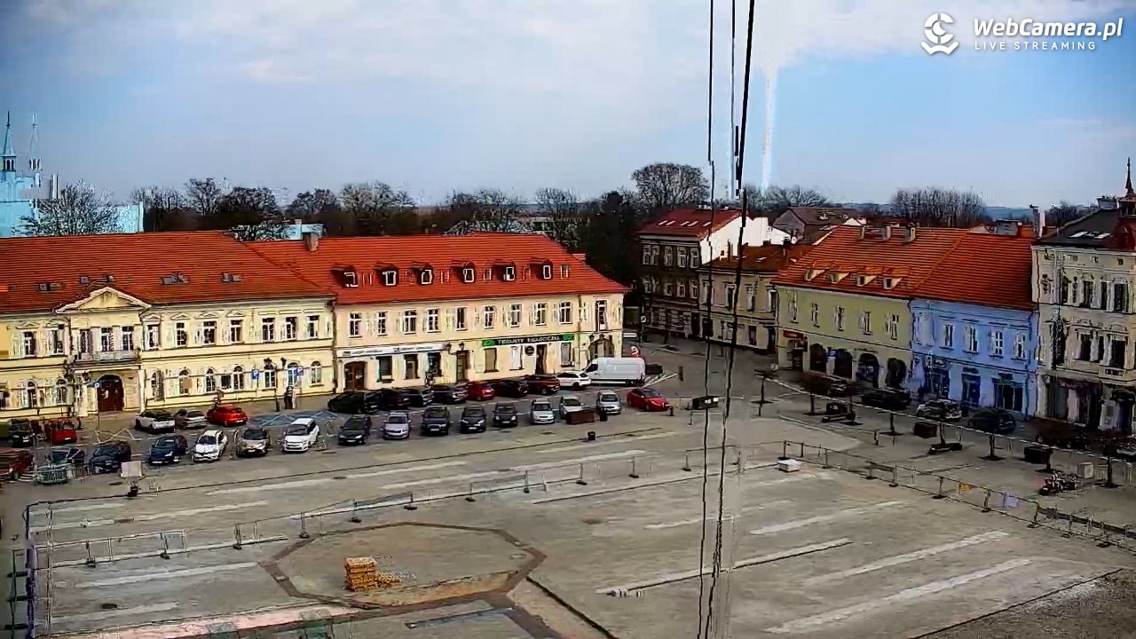 OŚWIĘCIM - widok na Rynek - 15 marzec 2026, 10:55