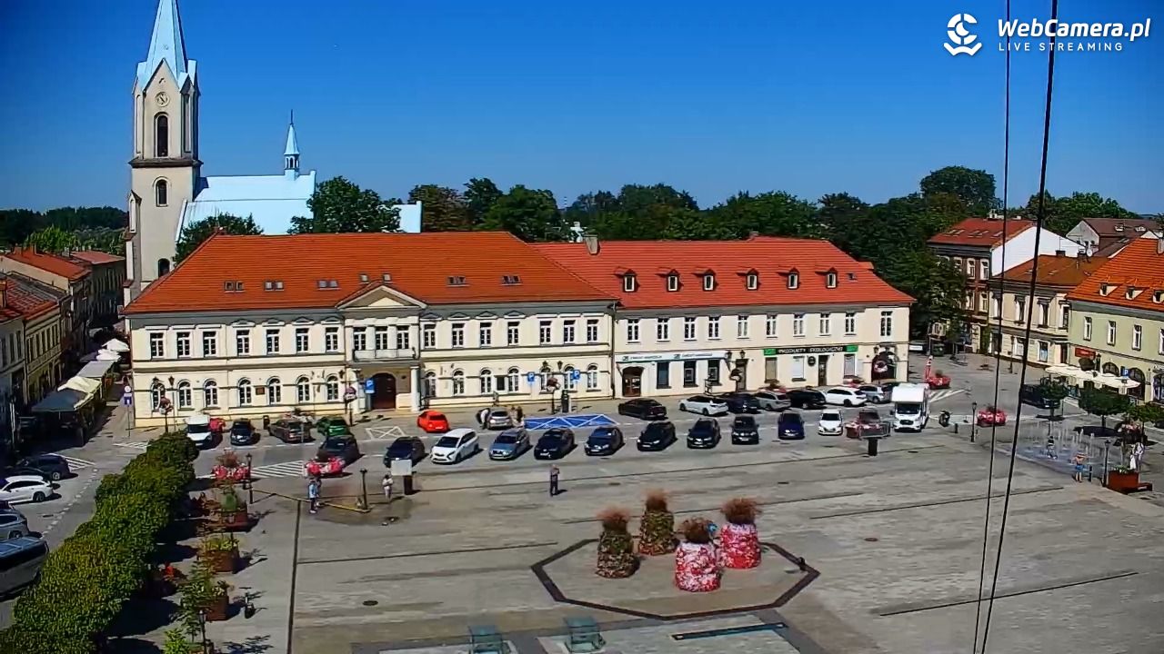 OŚWIĘCIM - widok na Rynek - 15 sierpień 2026, 14:28