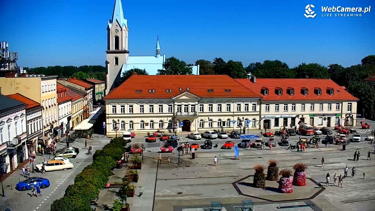OŚWIĘCIM - widok na Rynek - 15 sierpień 2026, 10:50