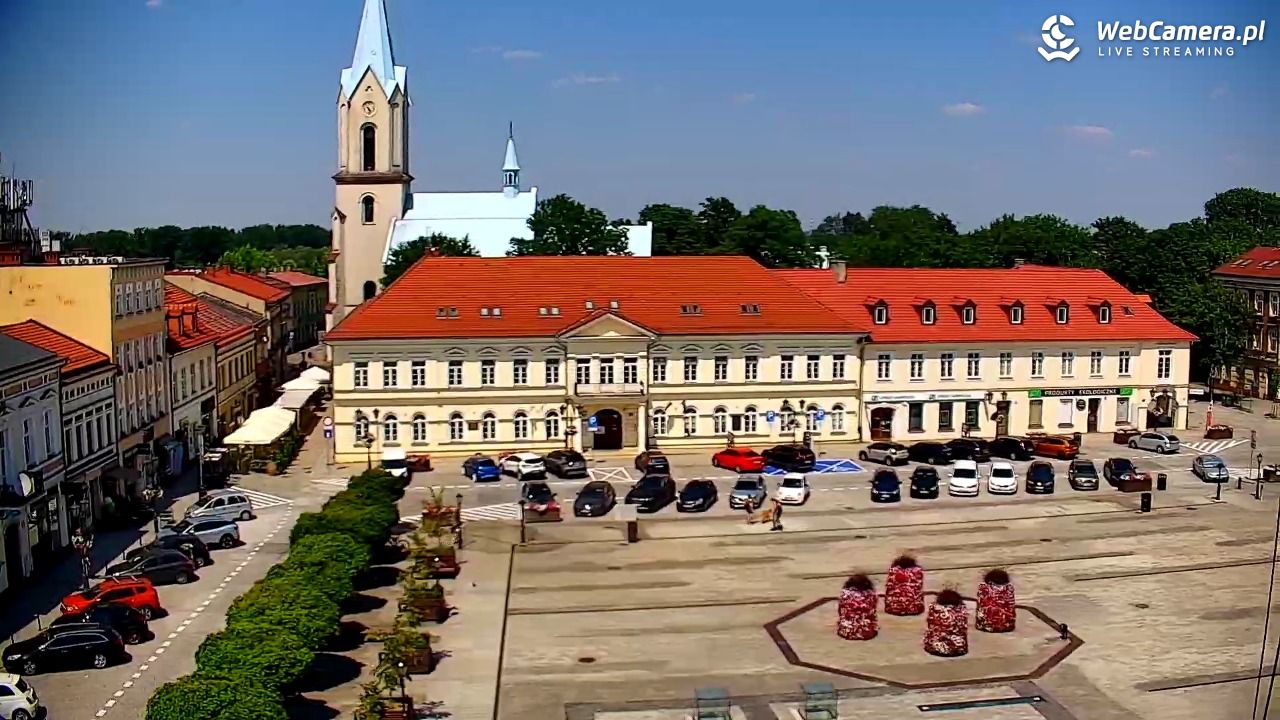 OŚWIĘCIM - widok na Rynek - 28 czerwiec 2026, 13:46