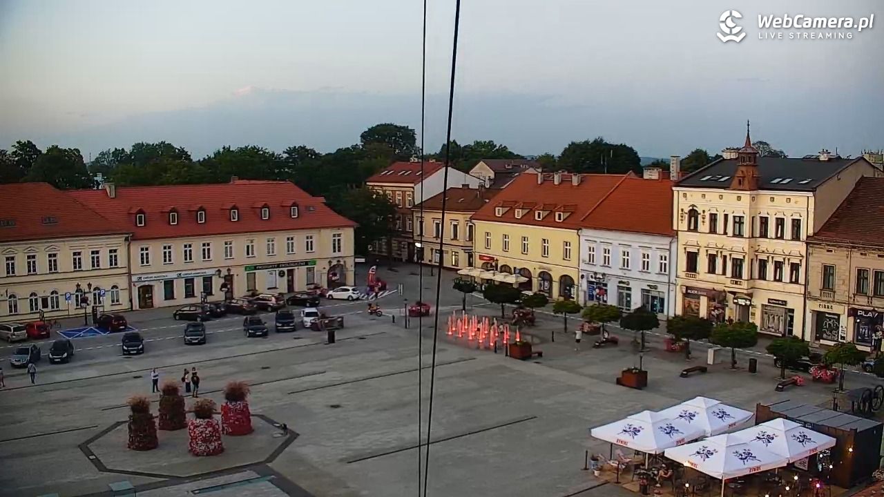 OŚWIĘCIM - widok na Rynek - 10 sierpień 2026, 20:18