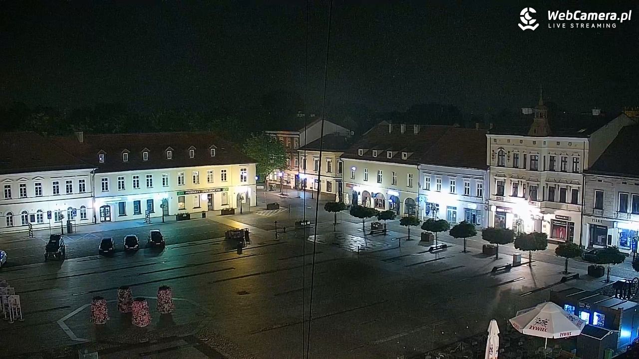 OŚWIĘCIM - widok na Rynek - 11 czerwiec 2025, 23:59