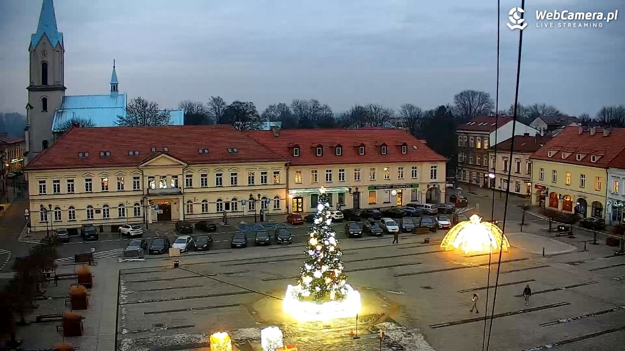 OŚWIĘCIM - widok na Rynek - 27 styczeń 2026, 16:41