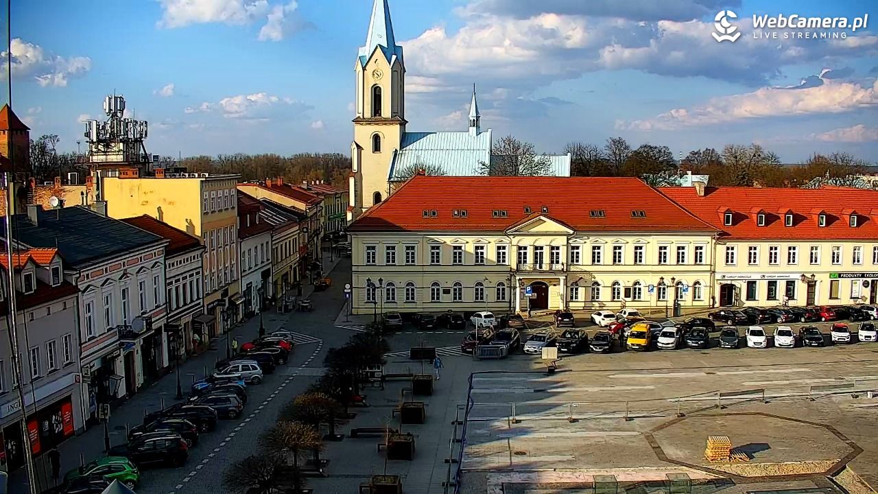 OŚWIĘCIM - widok na Rynek - 13 marzec 2026, 15:49