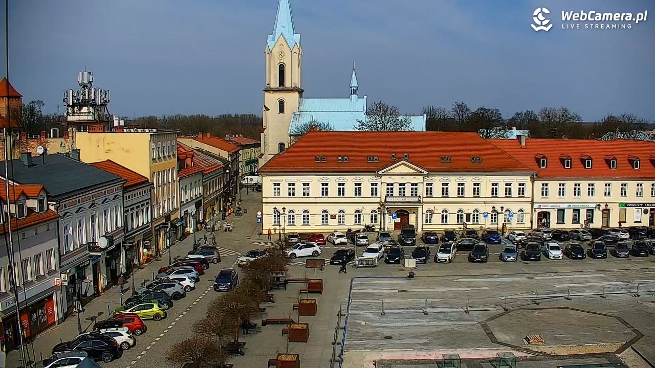 OŚWIĘCIM - widok na Rynek - 10 marzec 2026, 11:48