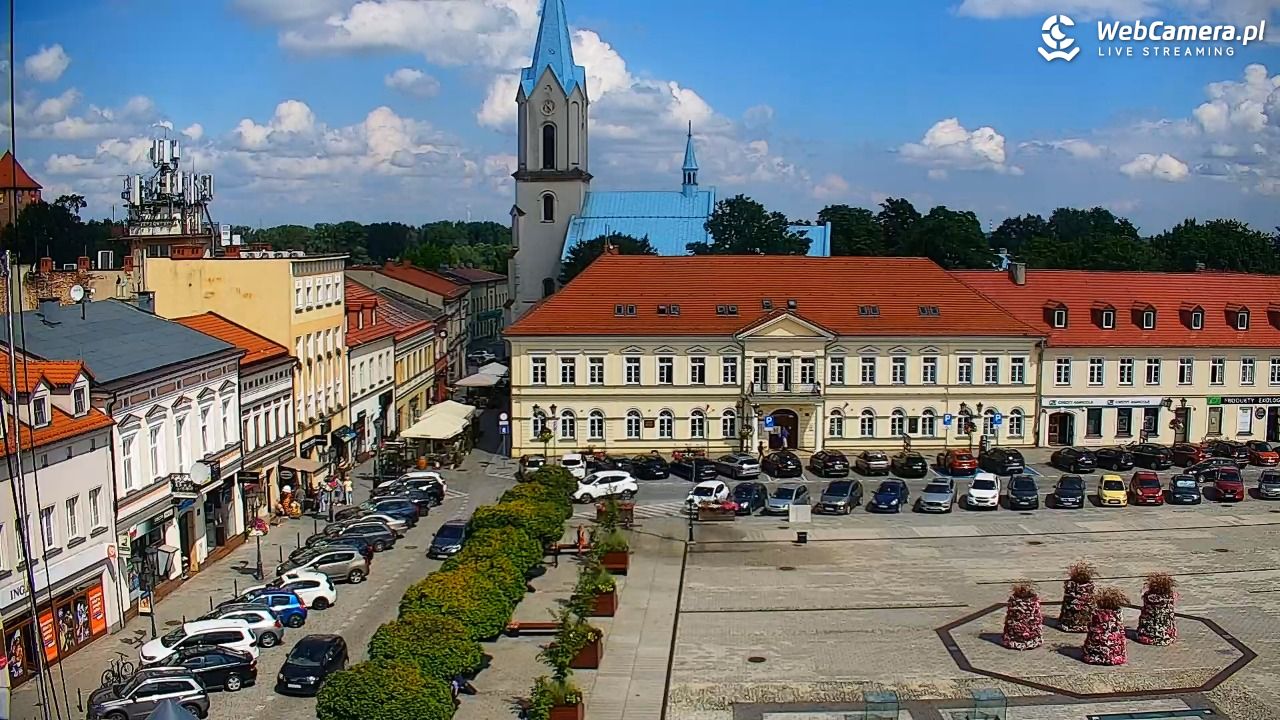OŚWIĘCIM - widok na Rynek - 04 sierpień 2025, 11:29