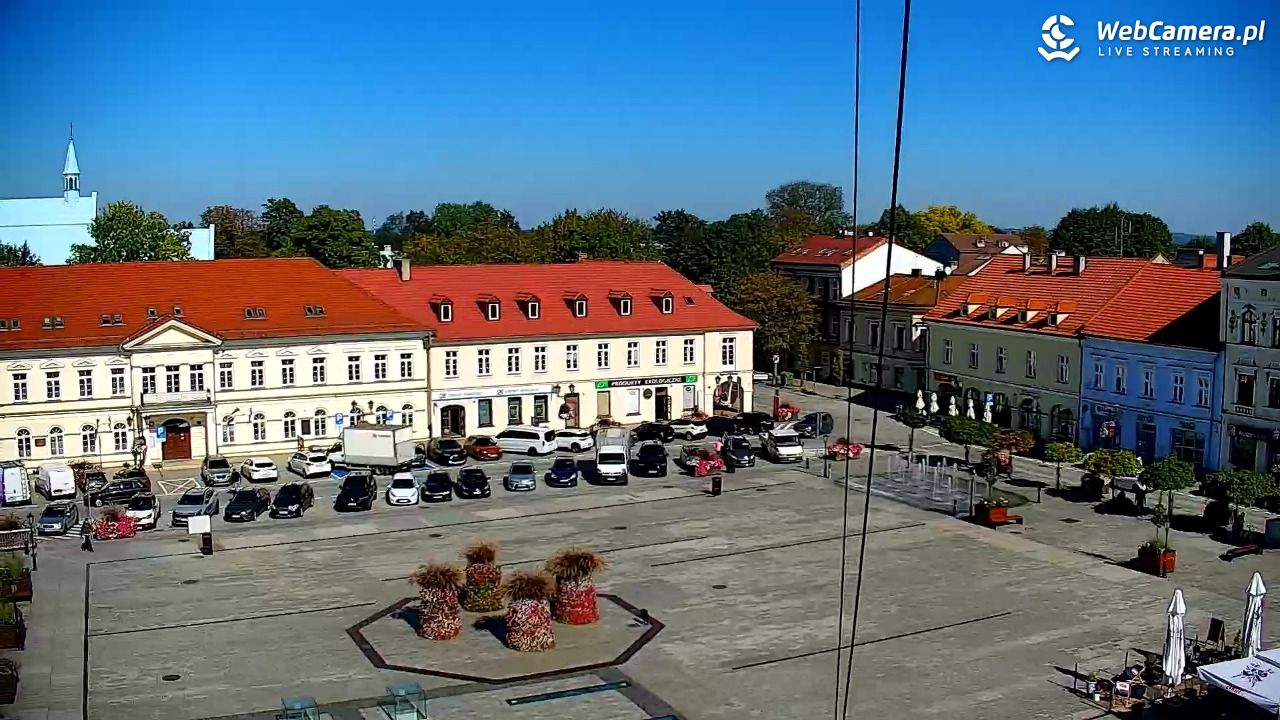 OŚWIĘCIM - widok na Rynek - 28 wresień 2026, 12:45