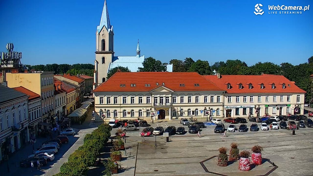 OŚWIĘCIM - widok na Rynek - 14 sierpień 2026, 15:29