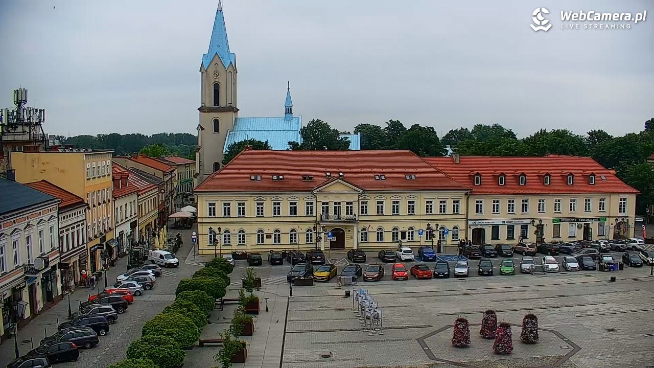 OŚWIĘCIM - widok na Rynek - 16 czerwiec 2025, 14:54