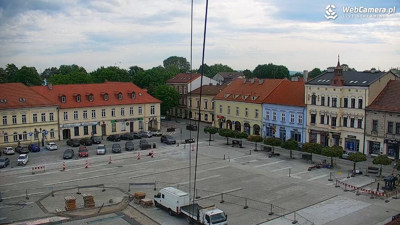 OŚWIĘCIM - widok na Rynek - 11 maj 2026, 08:11