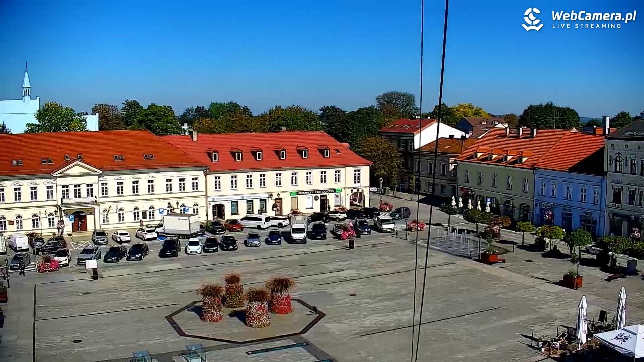 OŚWIĘCIM - widok na Rynek - 28 wresień 2026, 12:45