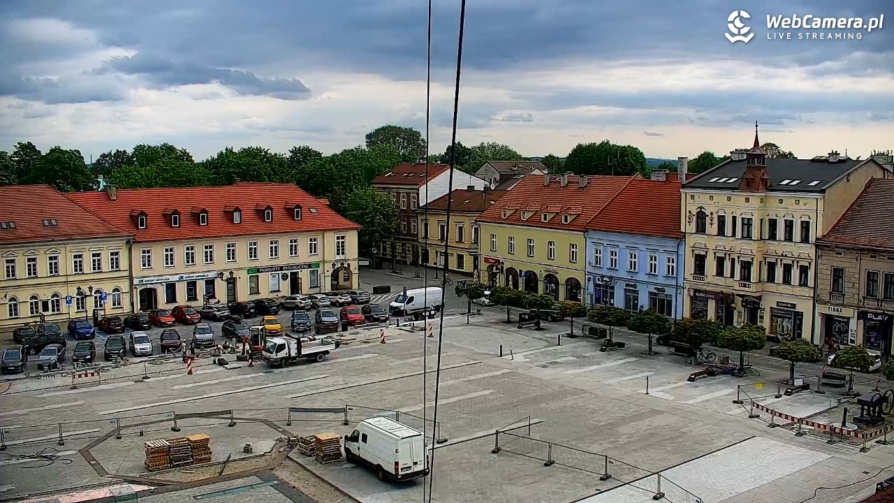OŚWIĘCIM - widok na Rynek - 07 maj 2026, 09:05