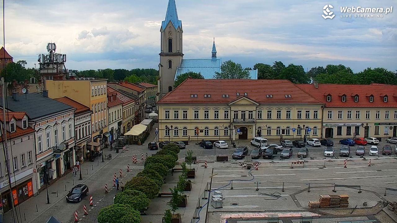 OŚWIĘCIM - widok na Rynek - 07 maj 2026, 17:35