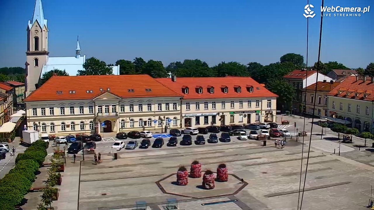 OŚWIĘCIM - widok na Rynek - 27 czerwiec 2026, 11:30