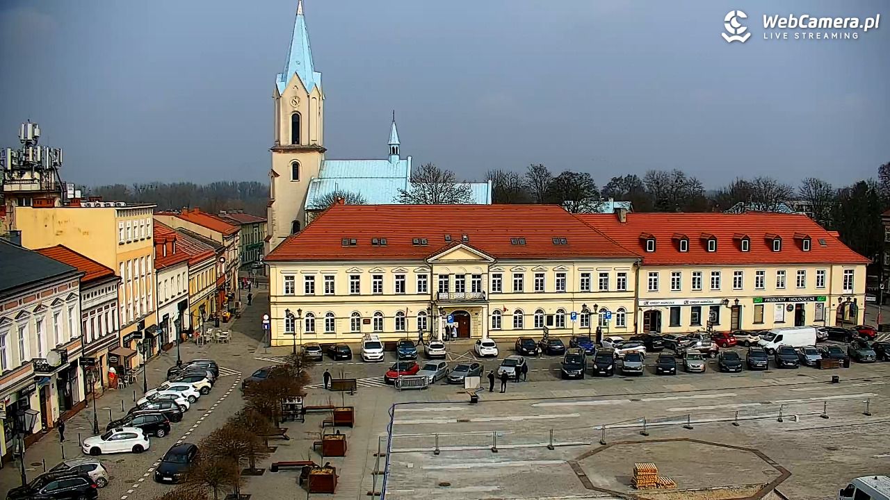 OŚWIĘCIM - widok na Rynek - 16 marzec 2026, 10:41