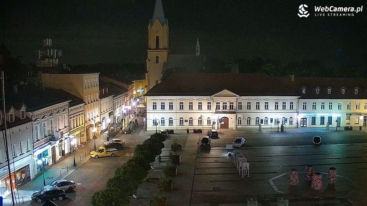 OŚWIĘCIM - widok na Rynek - 12 czerwiec 2025, 00:18