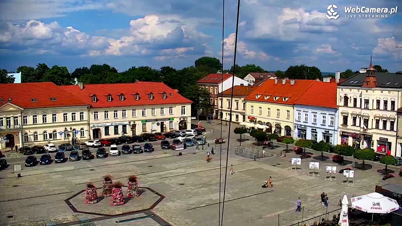 OŚWIĘCIM - widok na Rynek - 04 sierpień 2025, 15:22