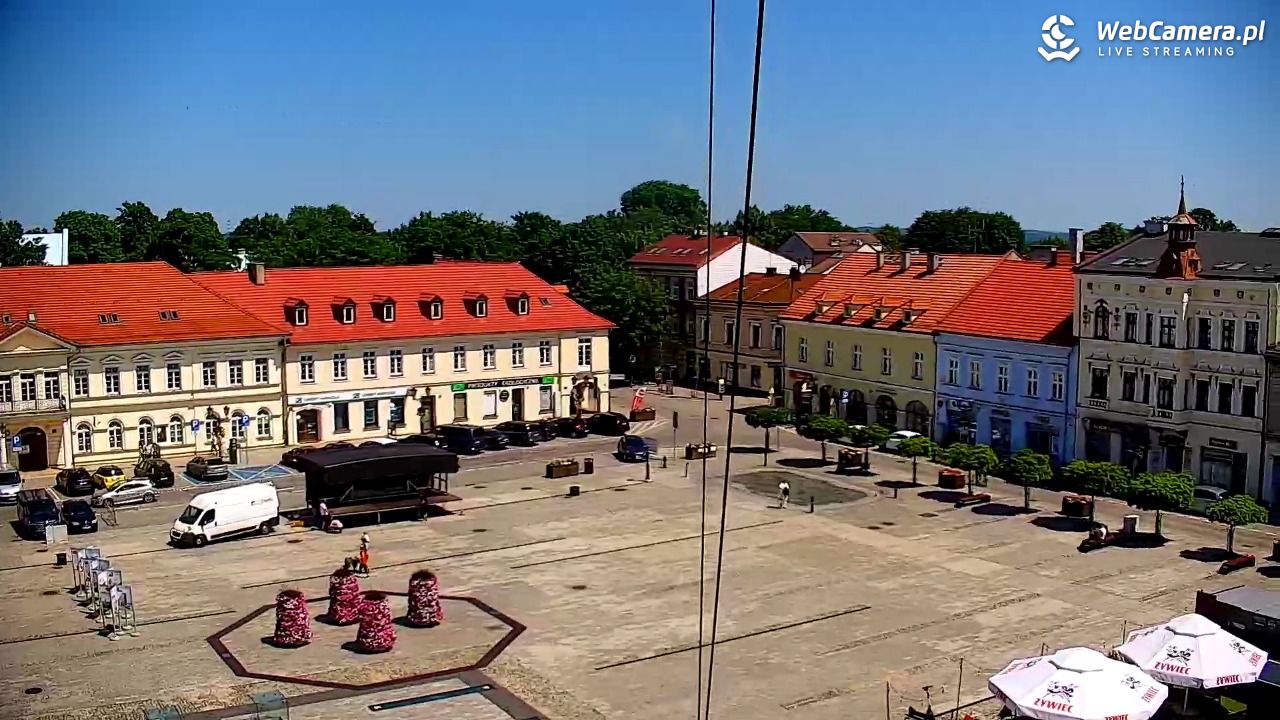 OŚWIĘCIM - widok na Rynek - 15 czerwiec 2025, 11:49
