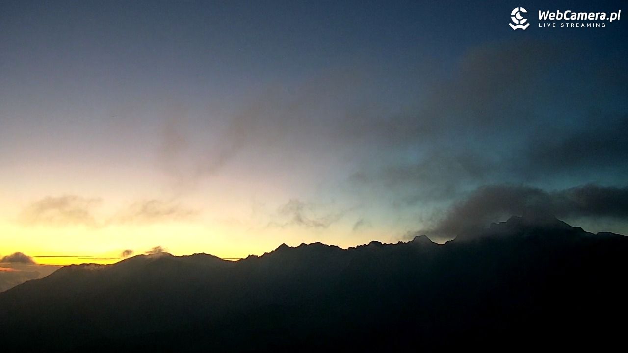 KASPROWY Wierch Live - 13 wresień 2026, 05:47