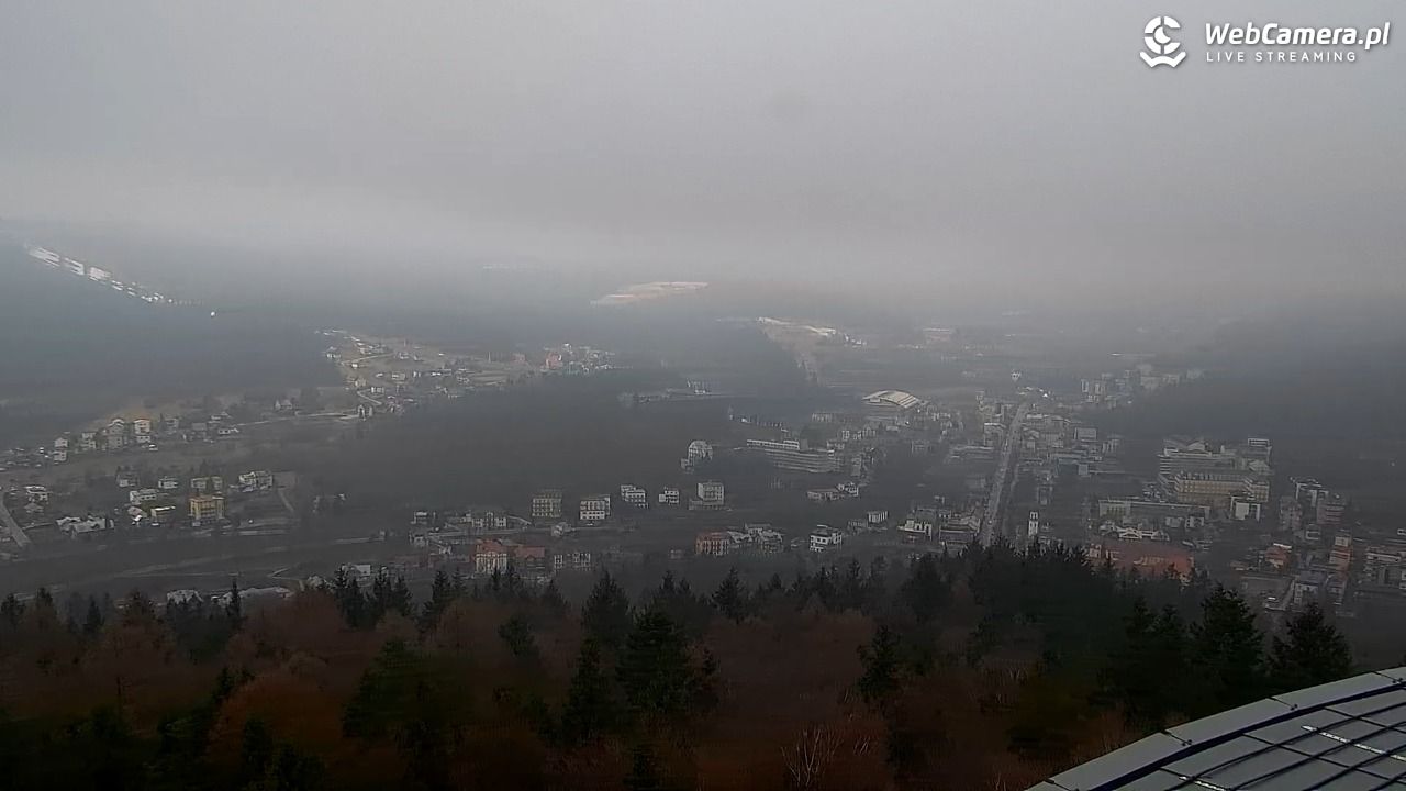 PKL Góra Parkowa - widok z wieży na Beskid Sądecki - 29 marzec 2026, 12:54