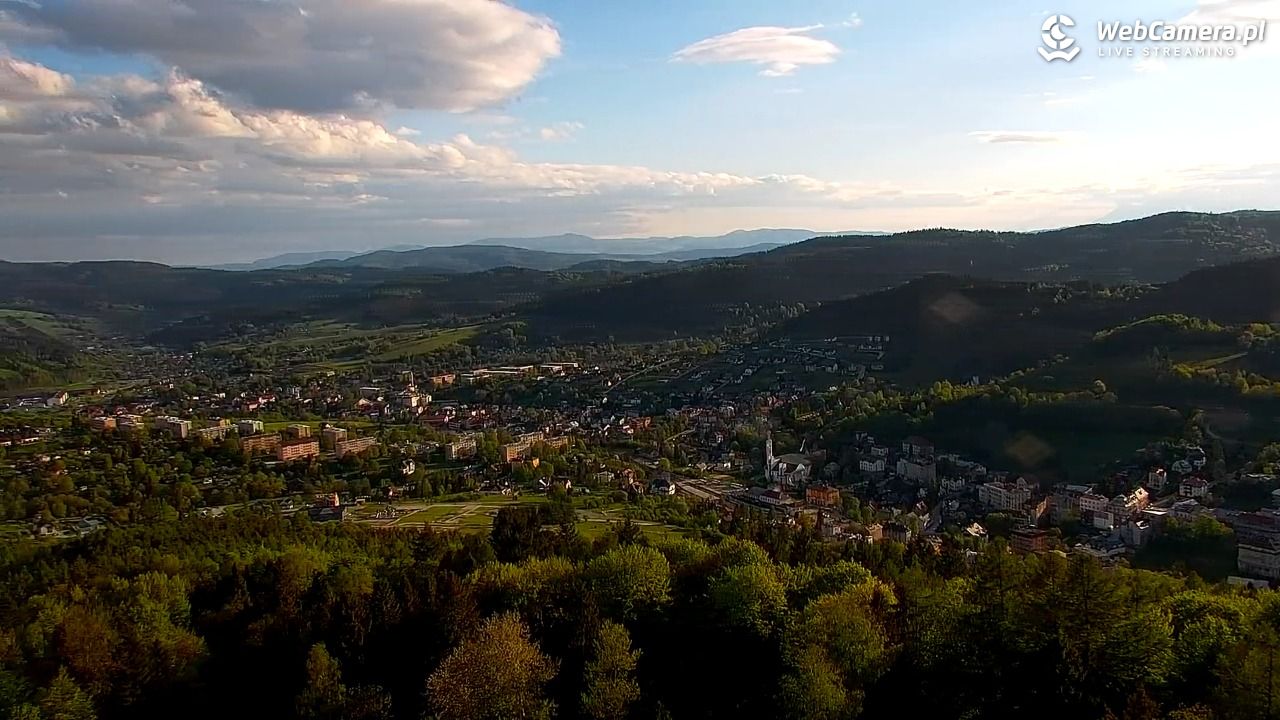PKL Góra Parkowa - widok z wieży na Beskid Sądecki - 13 maj 2026, 18:31