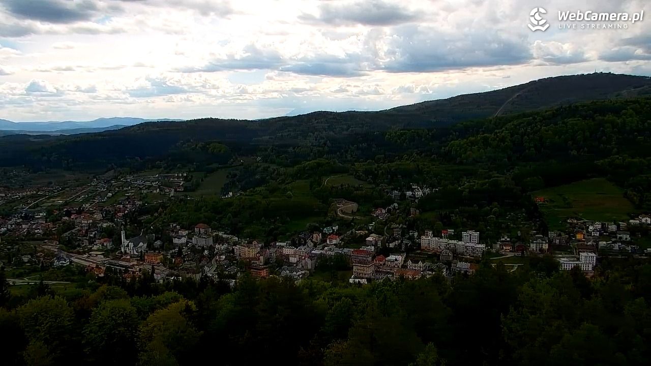 PKL Góra Parkowa - widok z wieży na Beskid Sądecki - 14 maj 2026, 15:17