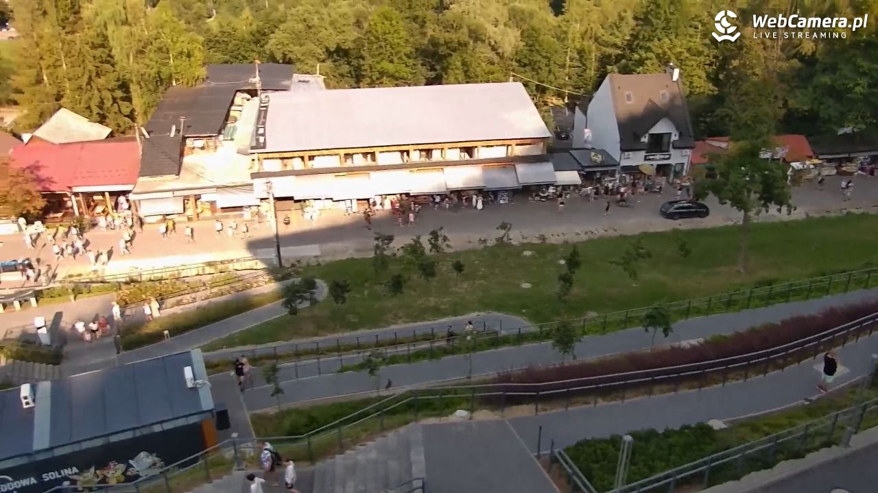 Solina Grupa PKL - widok z dolnej stacji Plasza - 04 sierpień 2026, 17:01